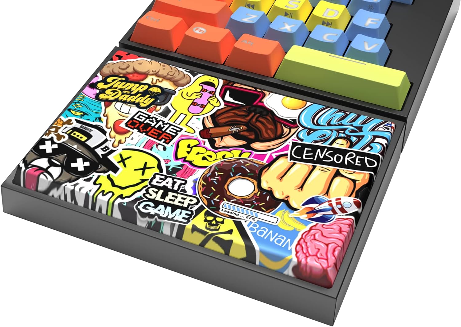 THE SHRIMP MICRO MODEL 1 (BOMBER) Mechanical Gaming Keyboard THE SHRIMP MICRO MODEL 1 (BOMBER) Mechanical Gaming Keyboard